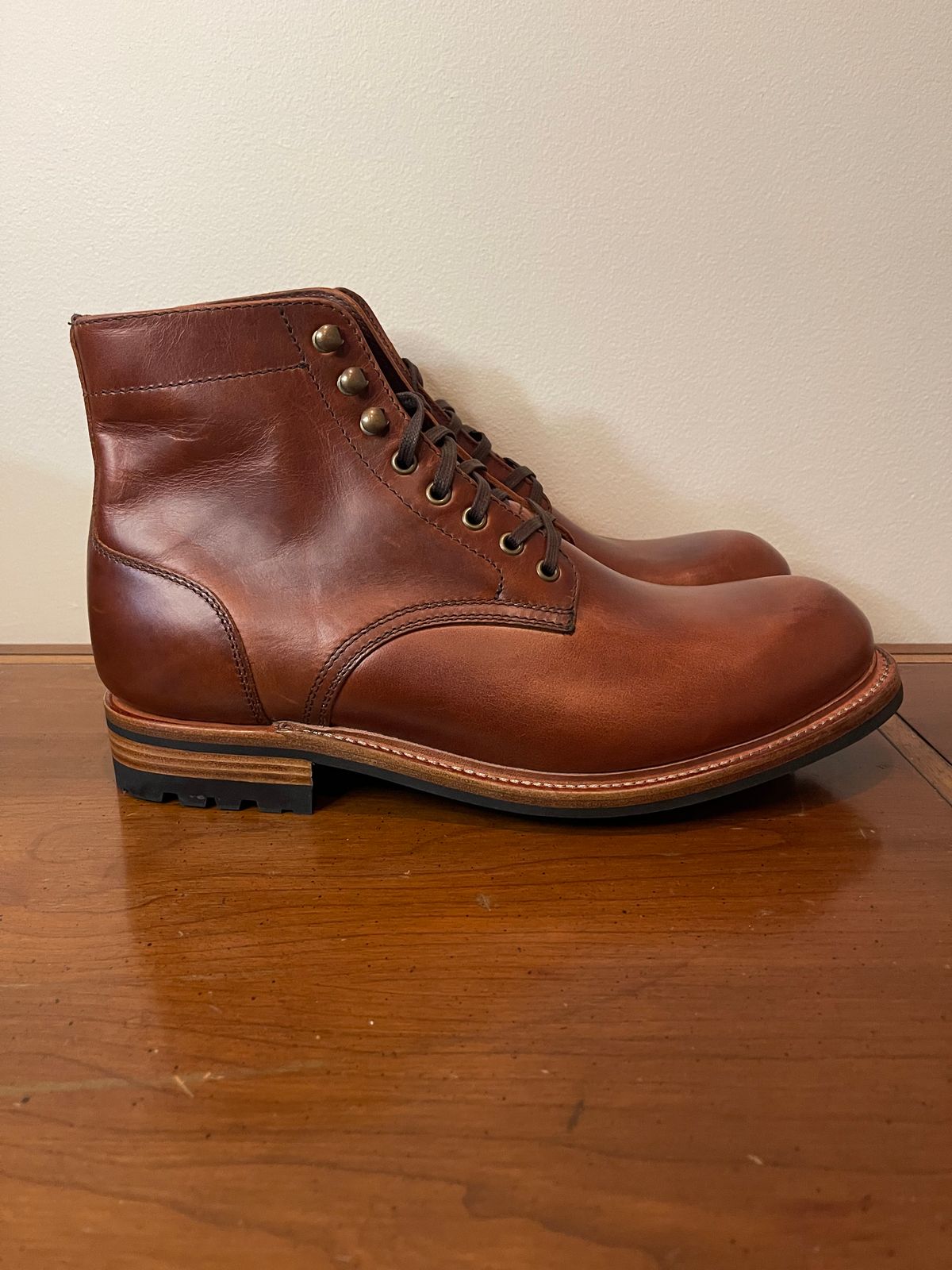 Photo by MrMister on October 1, 2025 of the Parkhurst The Allegany (645) in Mahogany Full Grain.