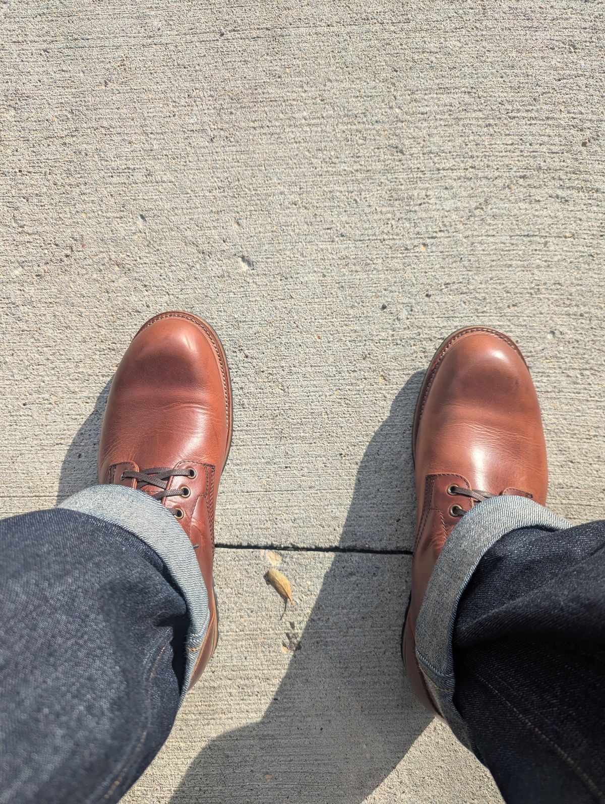 Photo by MrMister on October 8, 2025 of the Parkhurst The Allegany (645) in Mahogany Full Grain.
