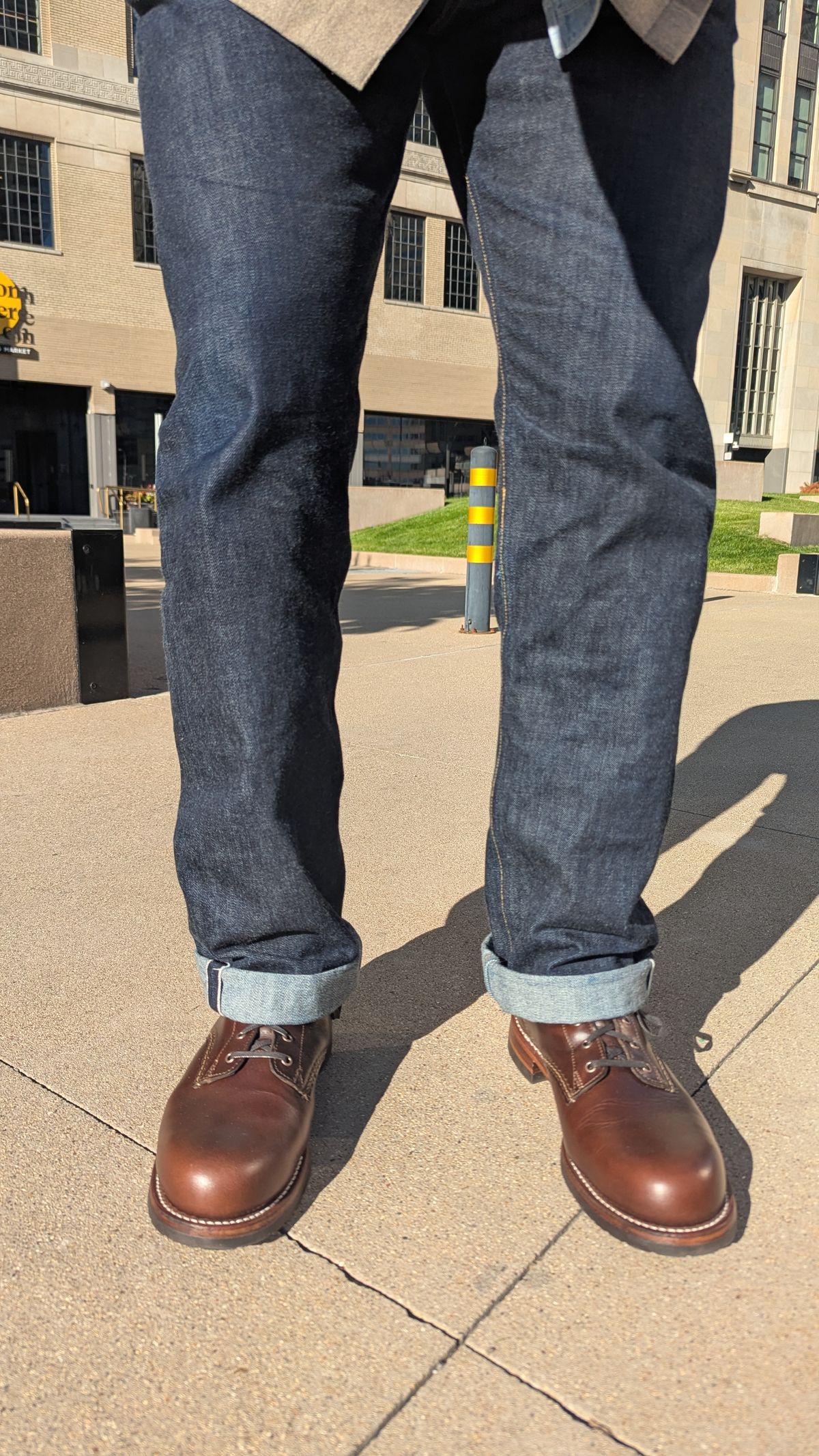Photo by MrMister on November 6, 2025 of the Wolverine 1000 Mile Evans Boot in Horween Brown Chromexcel.