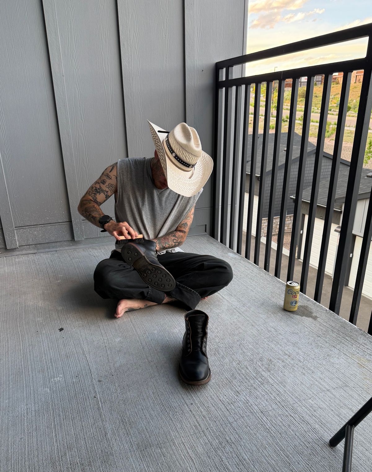 Photo by inventoryism on June 28, 2026 of the Viberg Service Boot in Horween Black Chromexcel.