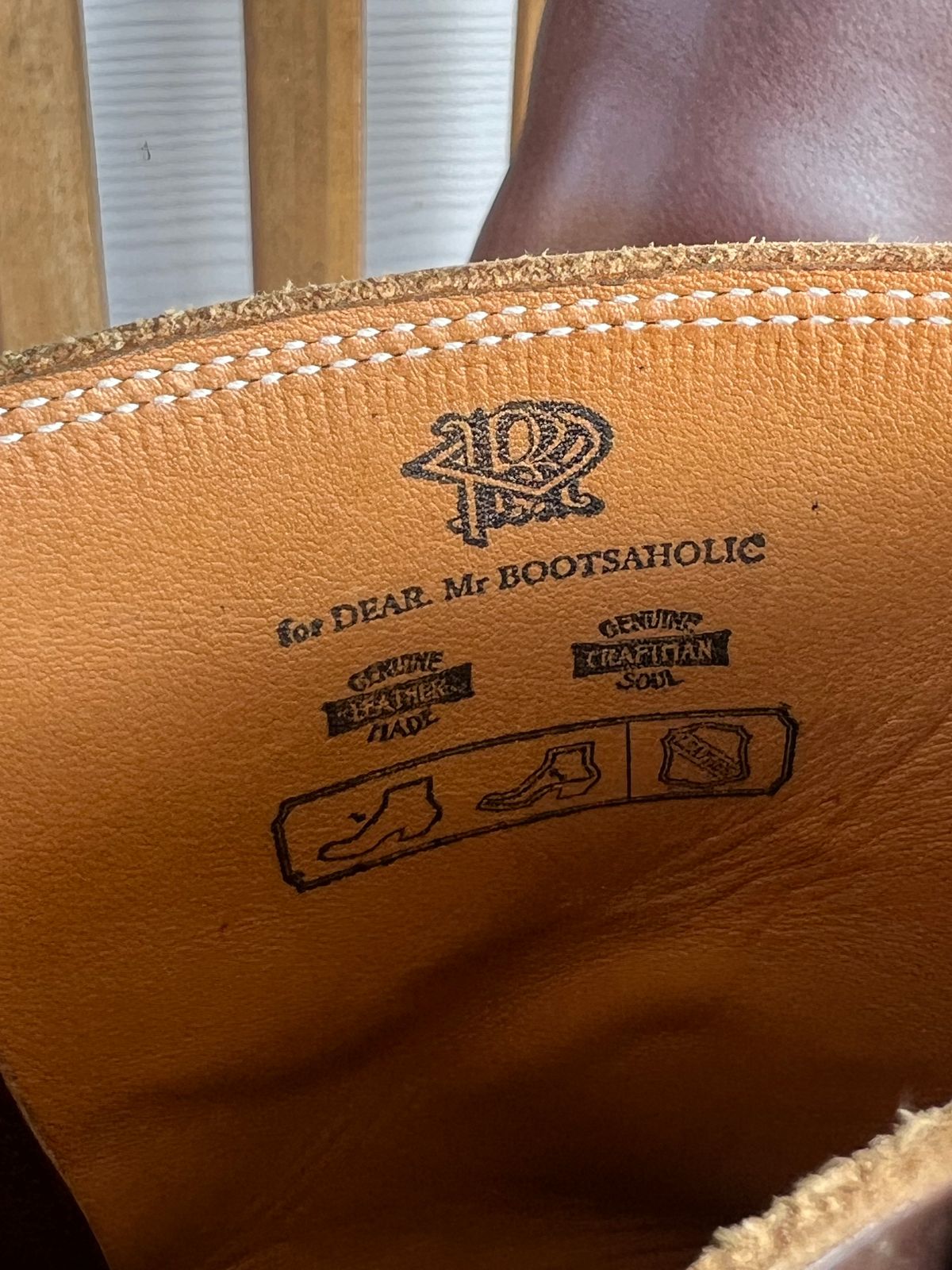 Photo by Manny_Quixote on April 9, 2026 of the Rolling Dub Trio Casper Boot in Horween Brown Chromexcel.