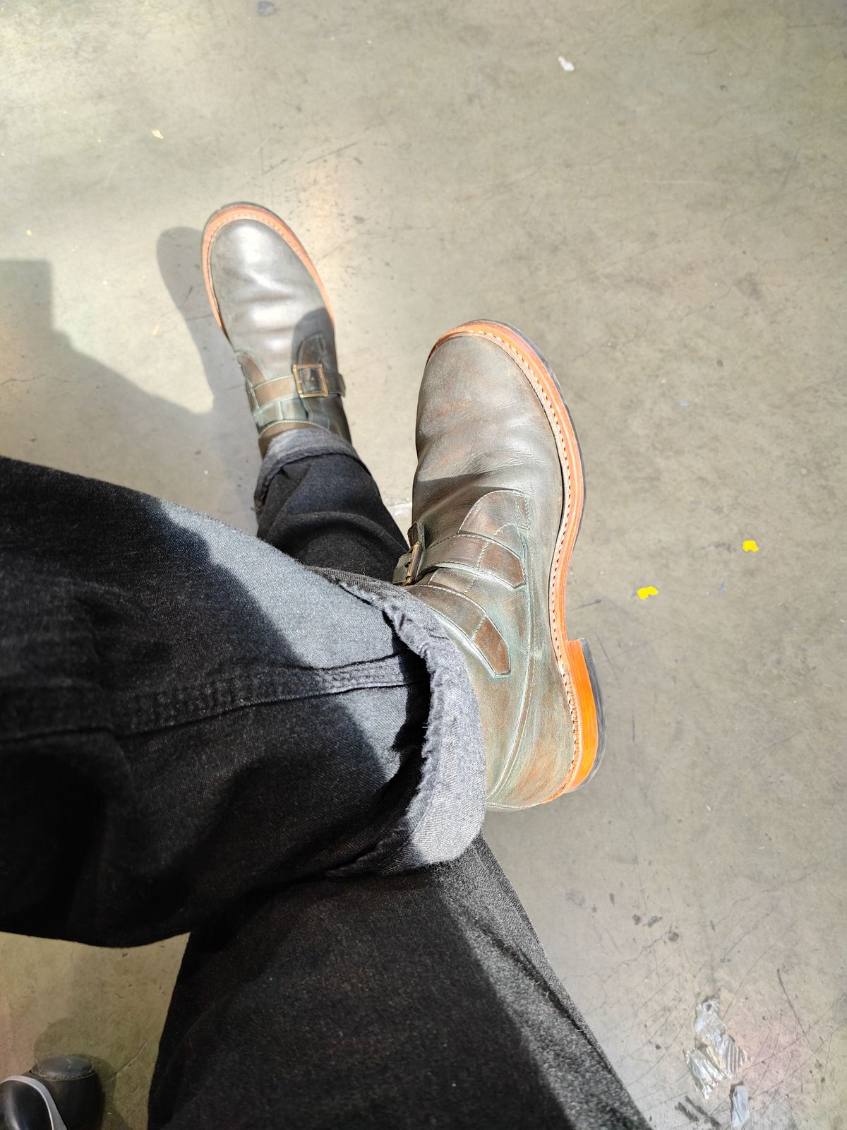 Photo by BarhinBhatt on March 23, 2026 of the Blkbrd Shoemaker Tanker in Maryam Salvia Horsebutt.