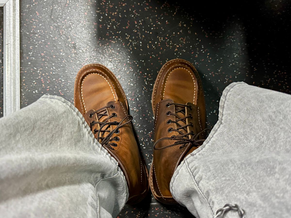 Photo by Lingo on March 15, 2026 of the Red Wing 1907 in S.B. Foot Copper Rough and Tough.