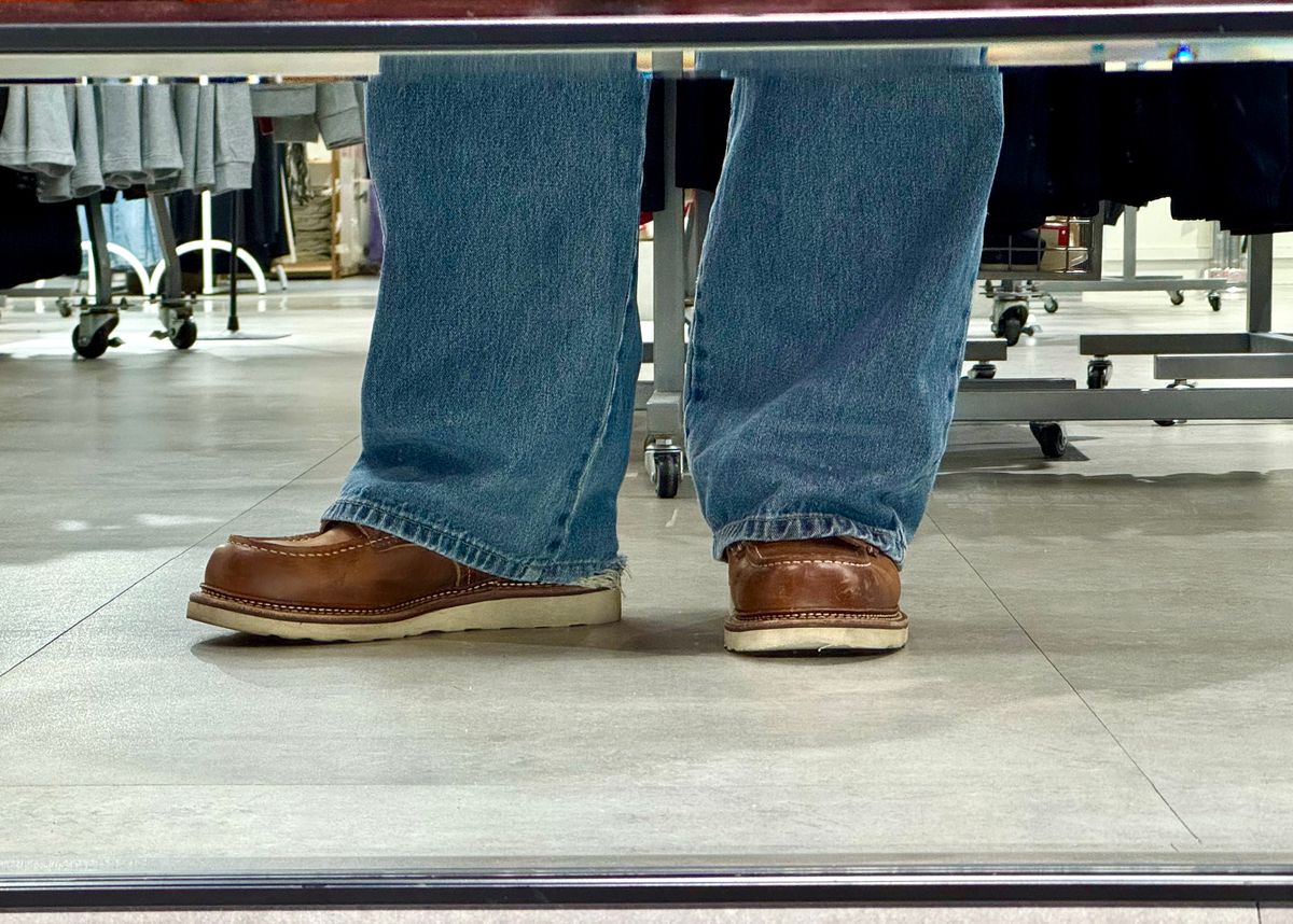 Photo by Lingo on March 28, 2026 of the Red Wing 1907 in S.B. Foot Copper Rough and Tough.