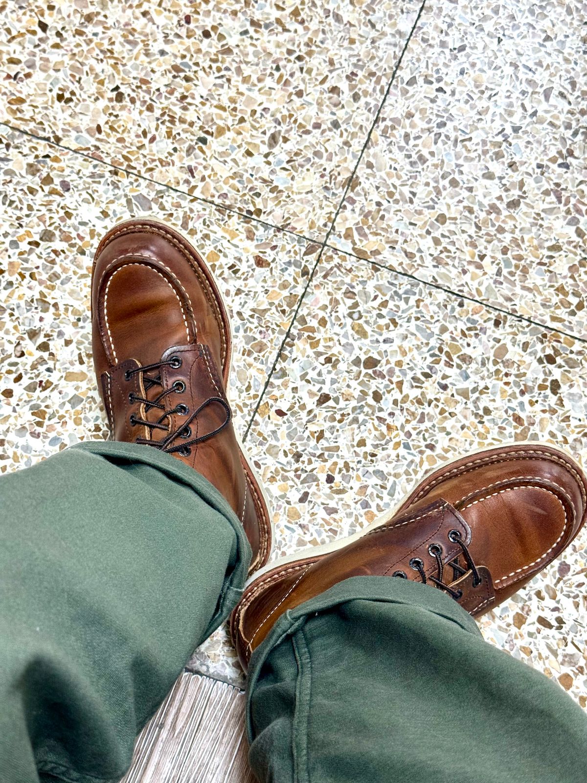 Photo by Lingo on May 5, 2026 of the Red Wing 1907 in S.B. Foot Copper Rough and Tough.
