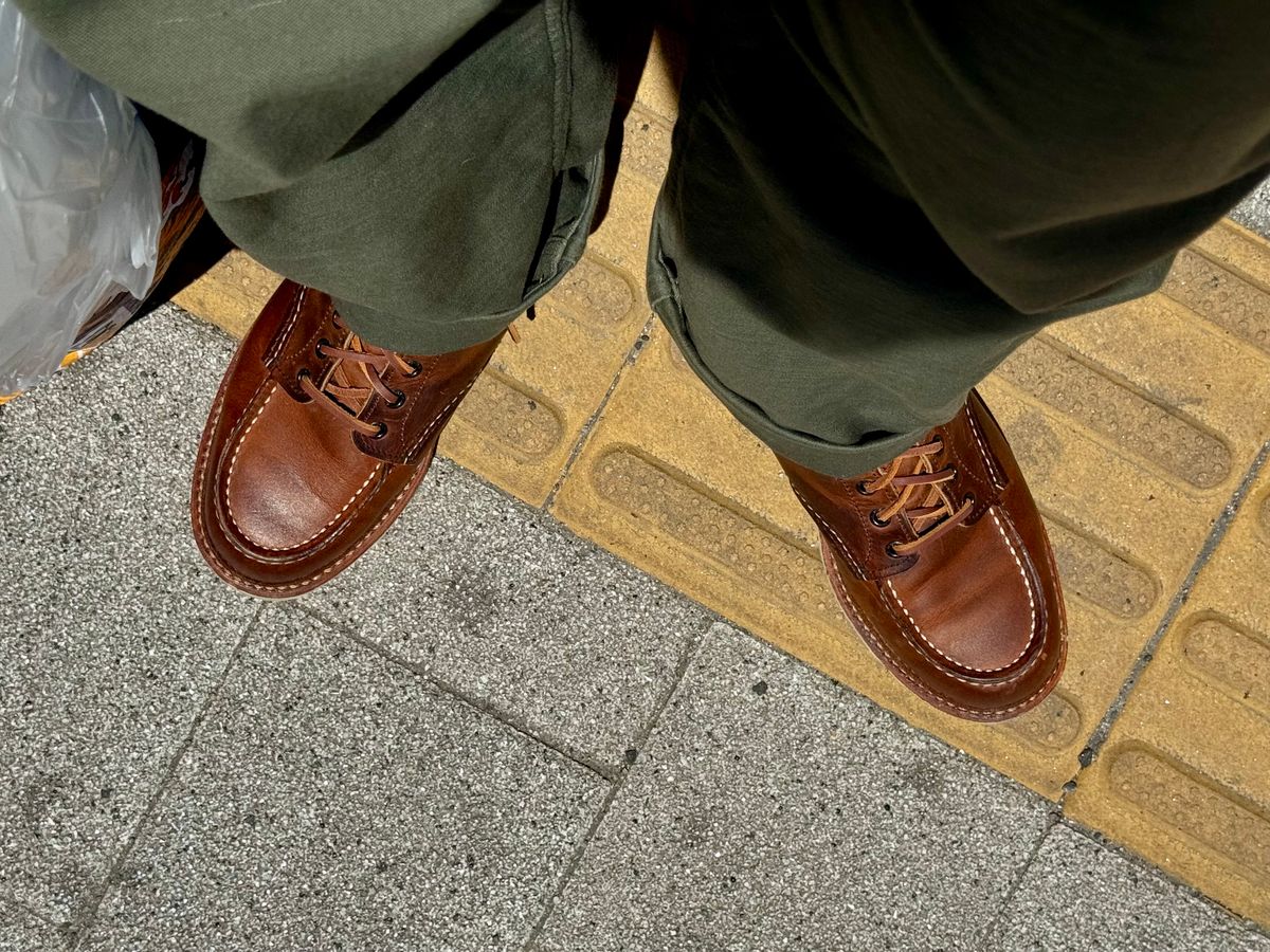 Photo by Lingo on May 9, 2026 of the Red Wing 1907 in S.B. Foot Copper Rough and Tough.