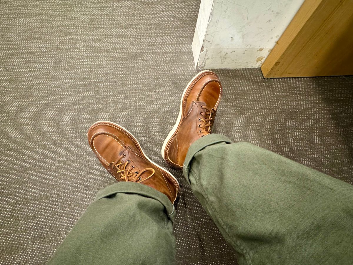 Photo by Lingo on May 9, 2026 of the Red Wing 1907 in S.B. Foot Copper Rough and Tough.