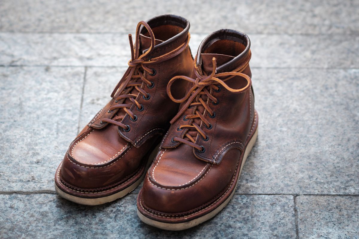 Photo by Lingo on May 10, 2026 of the Red Wing 1907 in S.B. Foot Copper Rough and Tough.