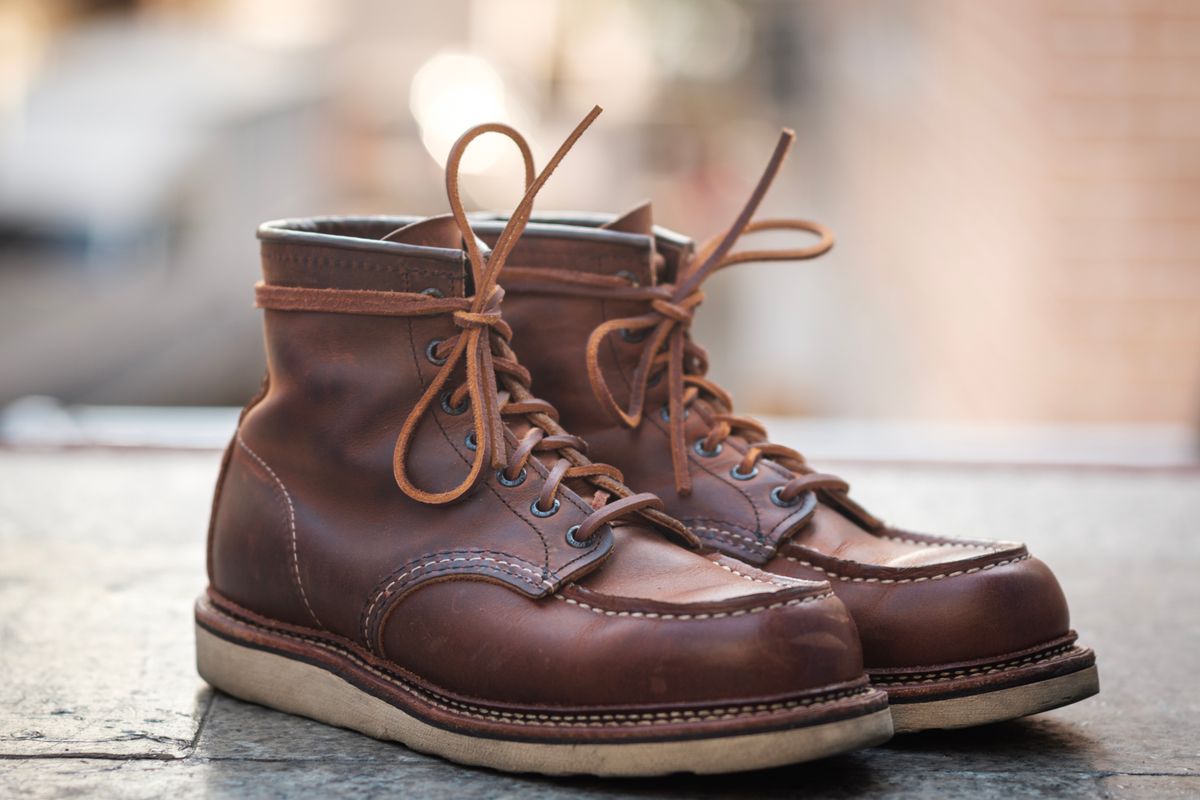Photo by Lingo on May 10, 2026 of the Red Wing 1907 in S.B. Foot Copper Rough and Tough.