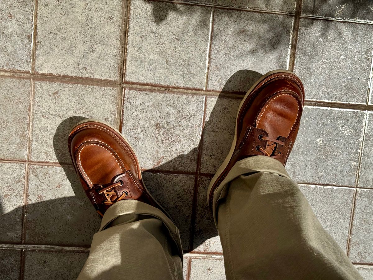 Photo by Lingo on May 17, 2026 of the Red Wing 1907 in S.B. Foot Copper Rough and Tough.