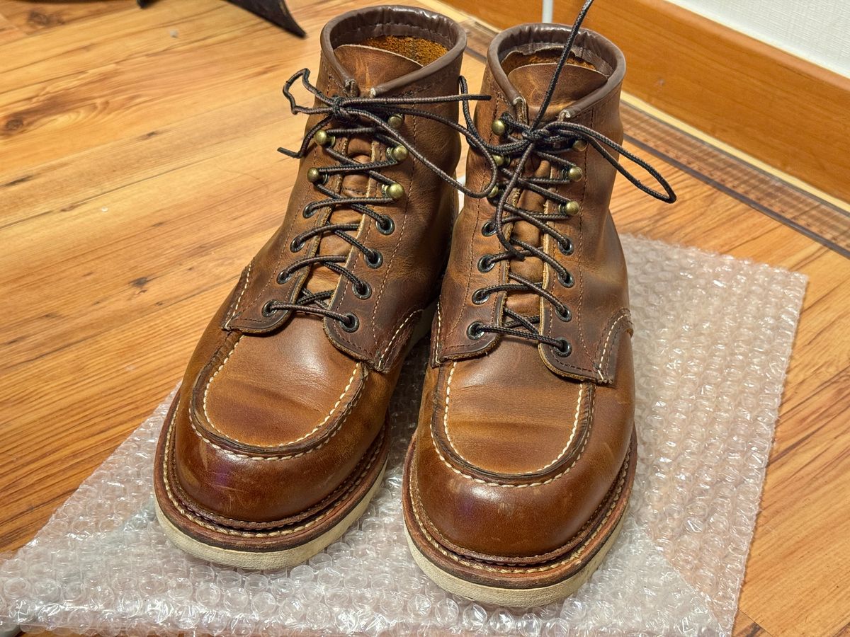 Photo by Lingo on June 21, 2026 of the Red Wing 1907 in S.B. Foot Copper Rough and Tough.