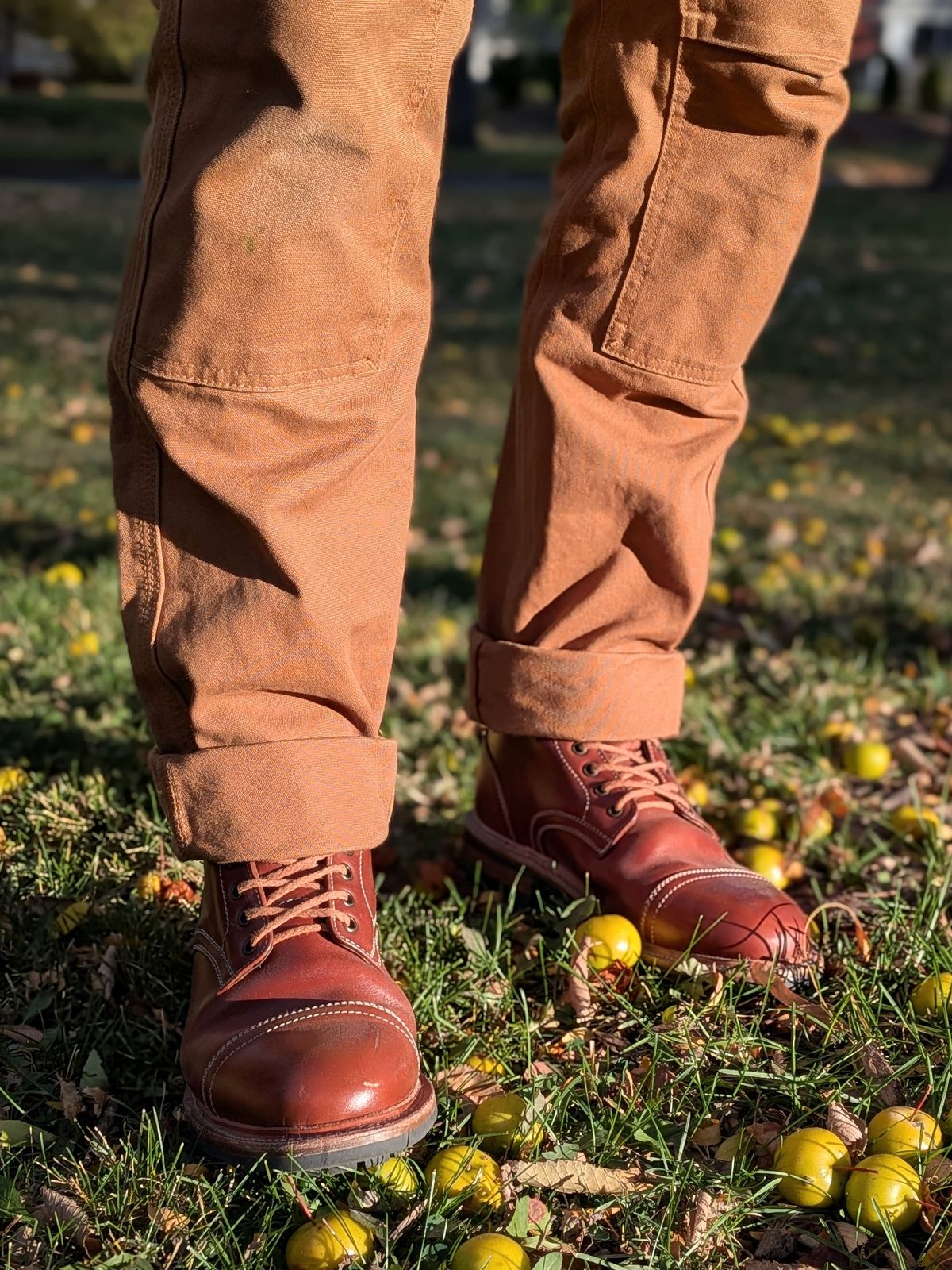 Photo by Cellardoor on October 21, 2025 of the Parkhurst The Richmond in Maryam Bruciato TPR Horsebutt.