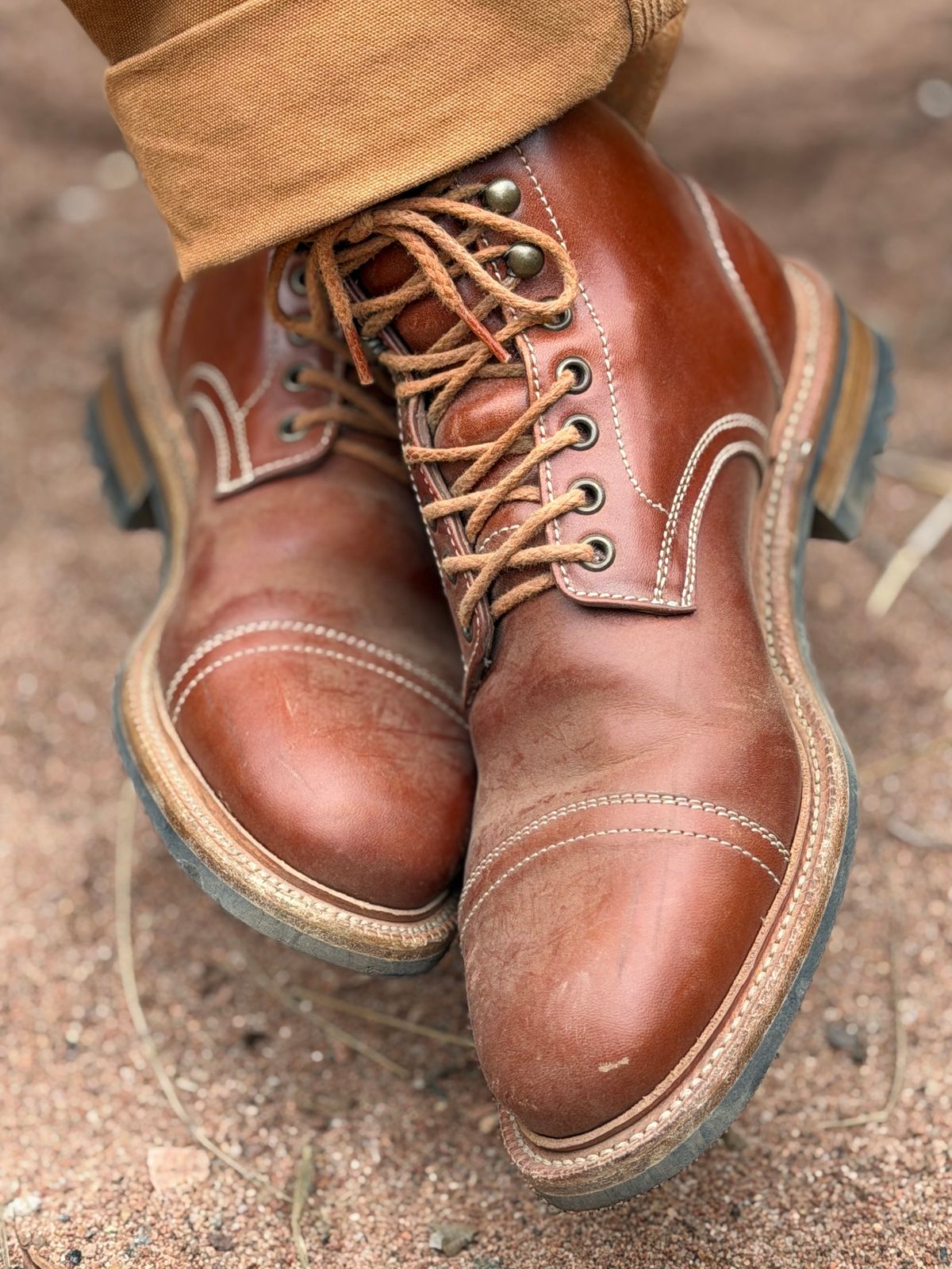 Photo by Cellardoor on October 27, 2025 of the Parkhurst The Richmond in Maryam Bruciato TPR Horsebutt.