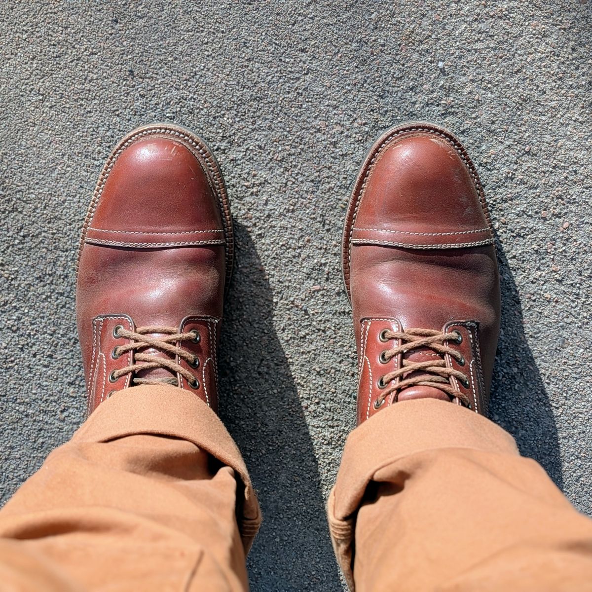 Photo by Cellardoor on November 18, 2025 of the Parkhurst The Richmond in Maryam Bruciato TPR Horsebutt.