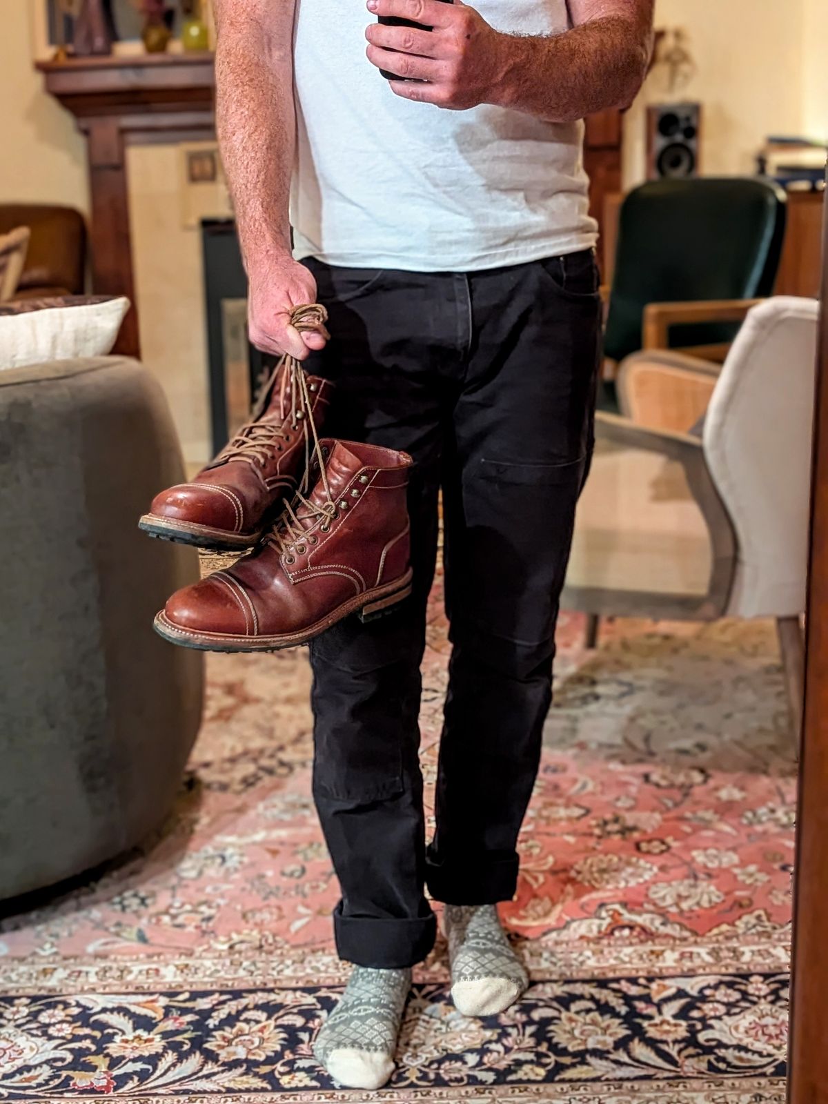 Photo by Cellardoor on November 22, 2025 of the Parkhurst The Richmond in Maryam Bruciato TPR Horsebutt.