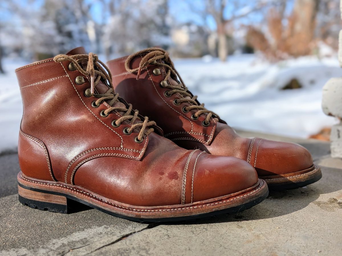 Photo by Cellardoor on December 4, 2025 of the Parkhurst The Richmond in Maryam Bruciato TPR Horsebutt.