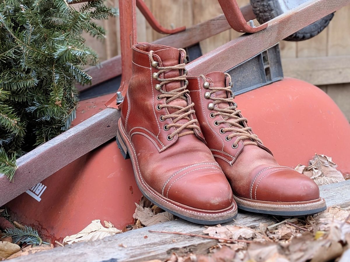 Photo by Cellardoor on January 1, 2026 of the Parkhurst The Richmond in Maryam Bruciato TPR Horsebutt.