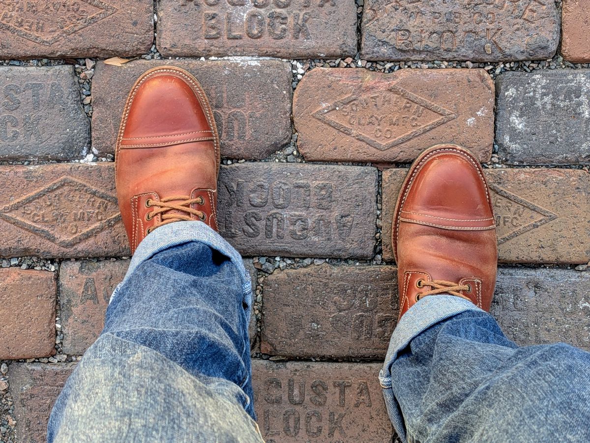 Photo by Cellardoor on January 9, 2026 of the Parkhurst The Richmond in Maryam Bruciato TPR Horsebutt.