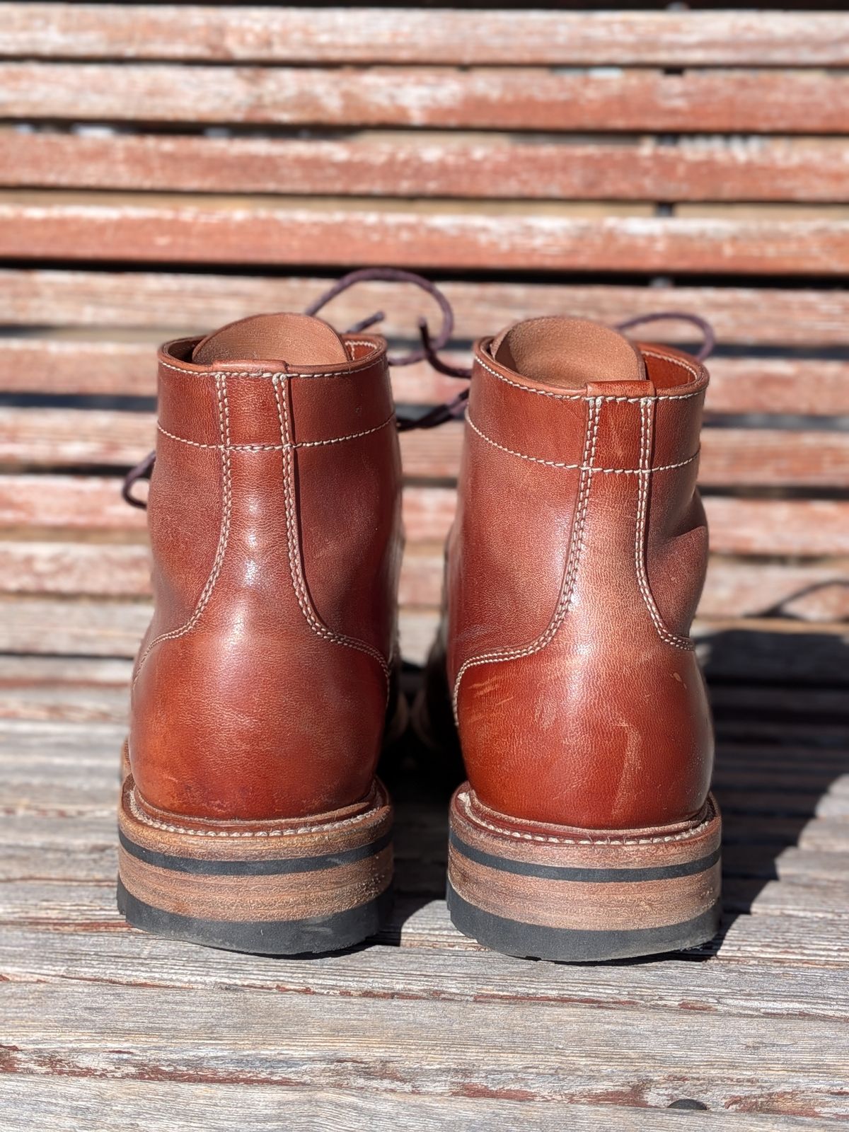 Photo by Cellardoor on February 4, 2026 of the Parkhurst The Richmond in Maryam Bruciato TPR Horsebutt.