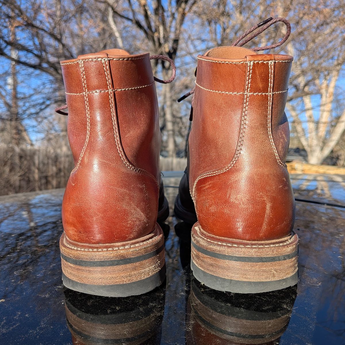 Photo by Cellardoor on March 4, 2026 of the Parkhurst The Richmond in Maryam Bruciato TPR Horsebutt.