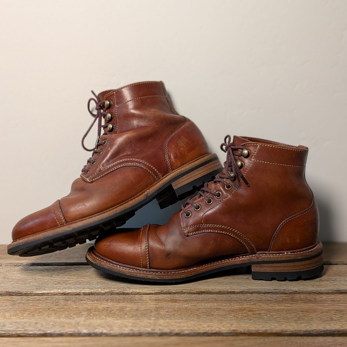 Photo by Cellardoor on April 1, 2026 of the Parkhurst The Richmond in Maryam Bruciato TPR Horsebutt.