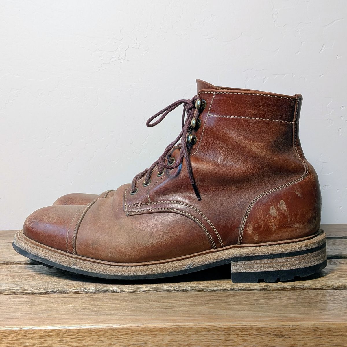 Photo by Cellardoor on April 1, 2026 of the Parkhurst The Richmond in Maryam Bruciato TPR Horsebutt.