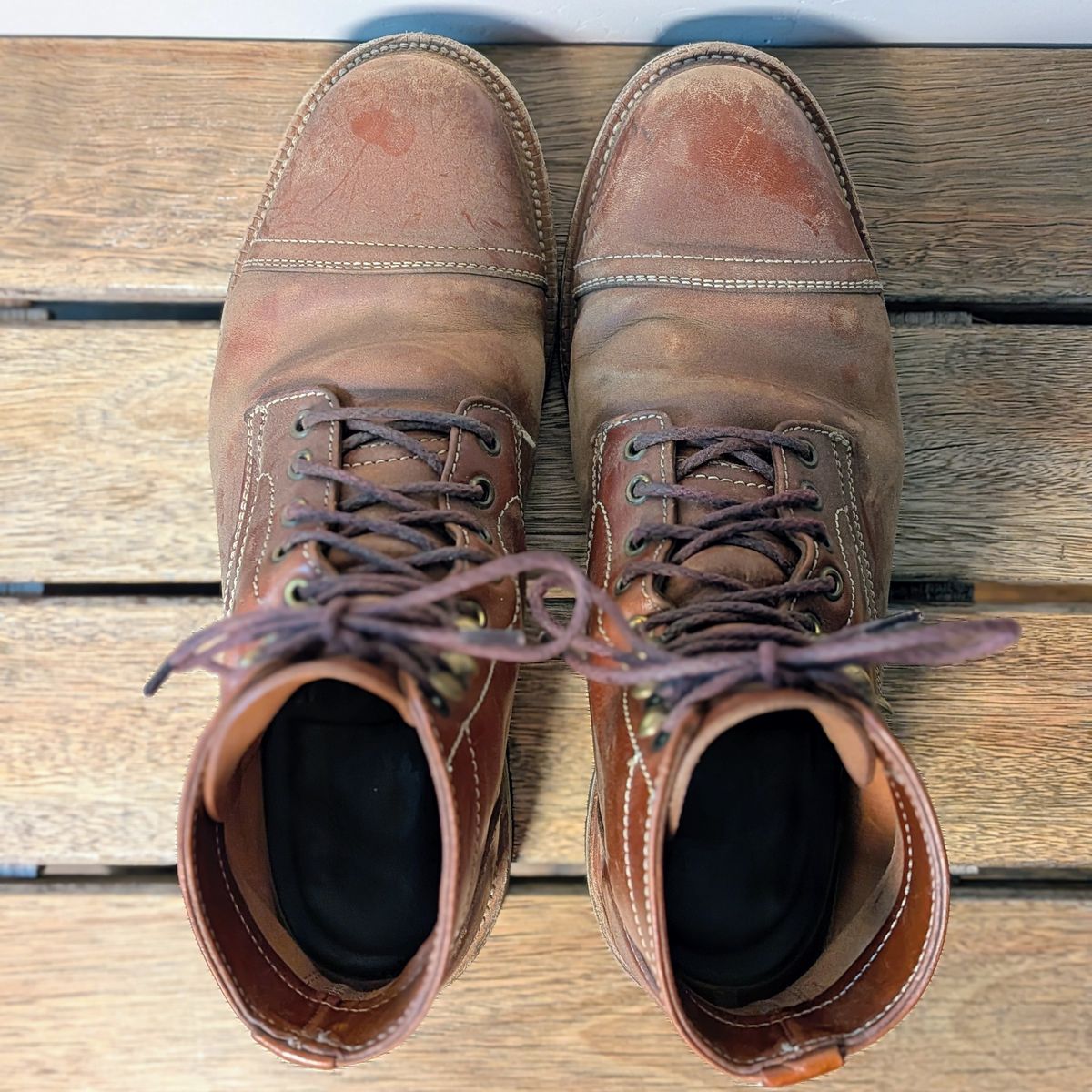 Photo by Cellardoor on April 1, 2026 of the Parkhurst The Richmond in Maryam Bruciato TPR Horsebutt.