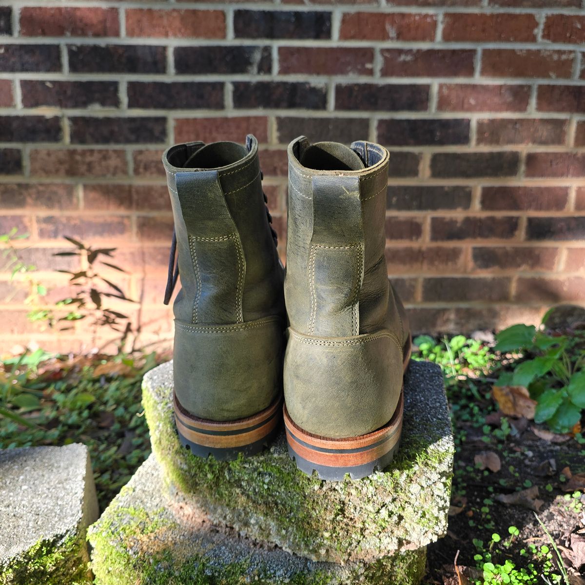 Photo by joshvarnum on October 3, 2025 of the Truman Custom Model in Gallun Olive Teton Stag.