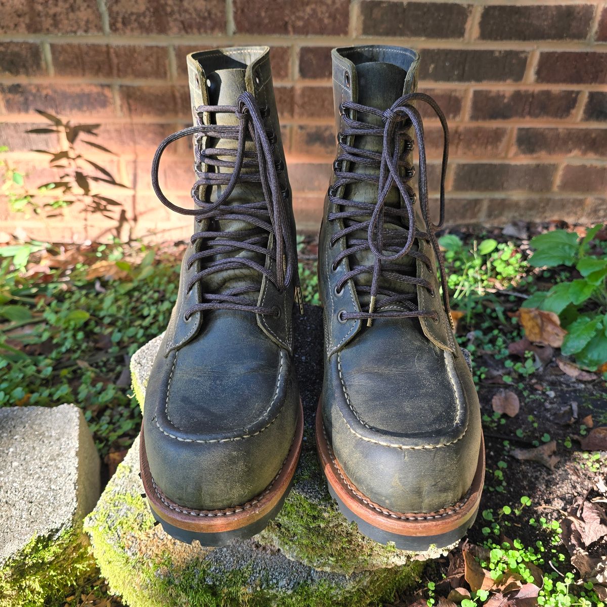 Photo by joshvarnum on October 3, 2025 of the Truman Custom Model in Gallun Olive Teton Stag.