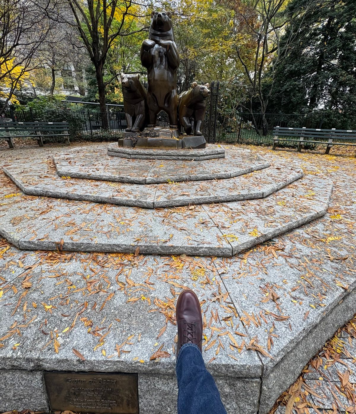 Photo by Shrimpy_grits on November 10, 2025 of the Red Wing Beckman in S.B. Foot Black Cherry Excalibur.