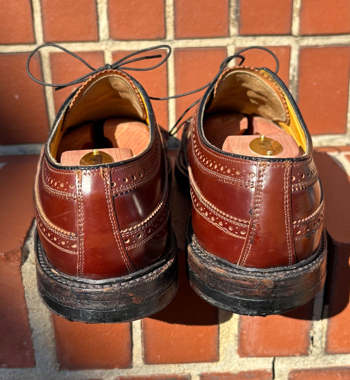 Photo by olorin on November 3, 2025 of the Florsheim Imperial Kenmoor 93605 in Horween Color 4 Shell Cordovan.