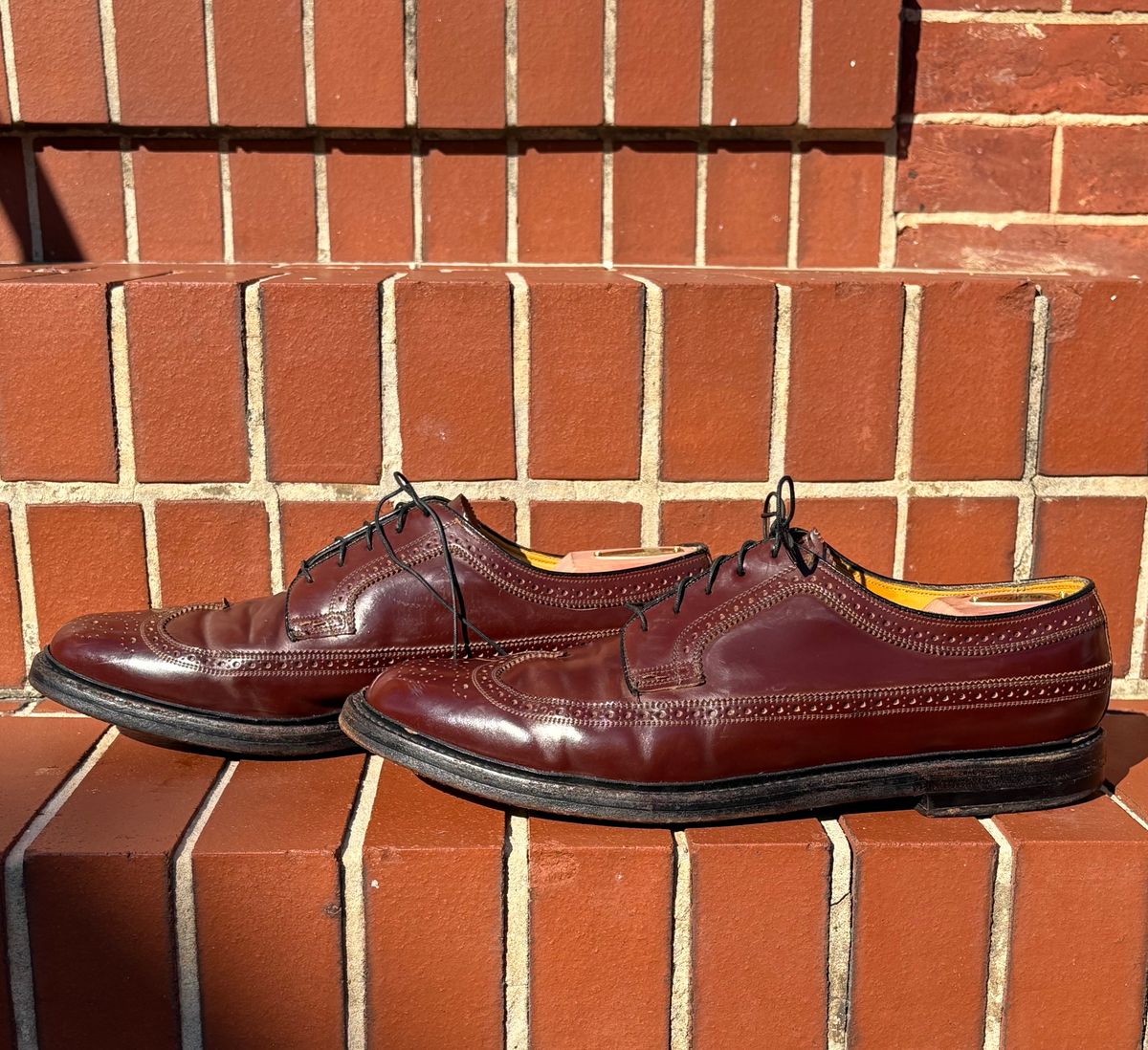 Photo by olorin on November 3, 2025 of the Florsheim Imperial Kenmoor 93605 in Horween Color 4 Shell Cordovan.