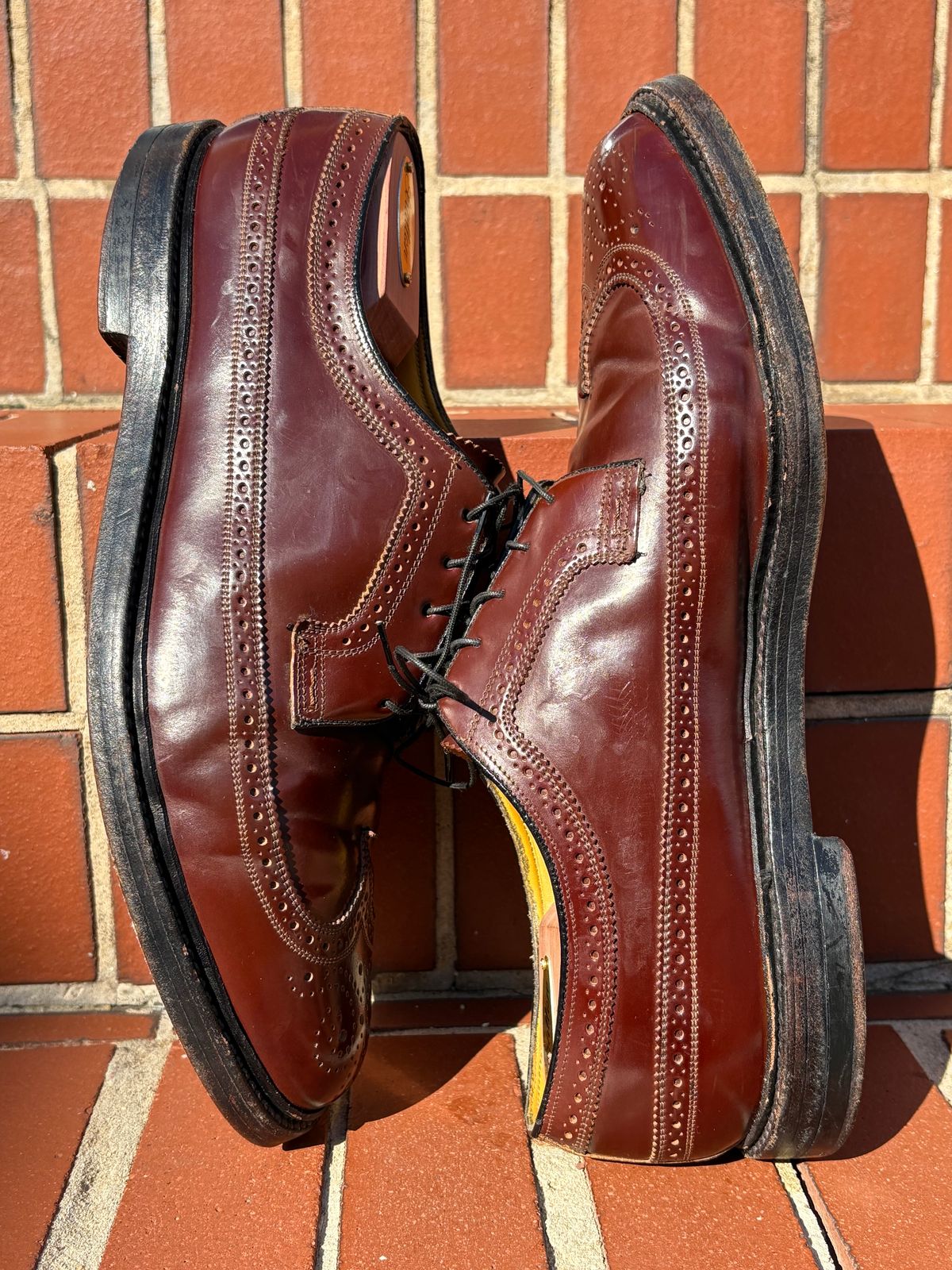 Photo by olorin on November 3, 2025 of the Florsheim Imperial Kenmoor 93605 in Horween Color 4 Shell Cordovan.