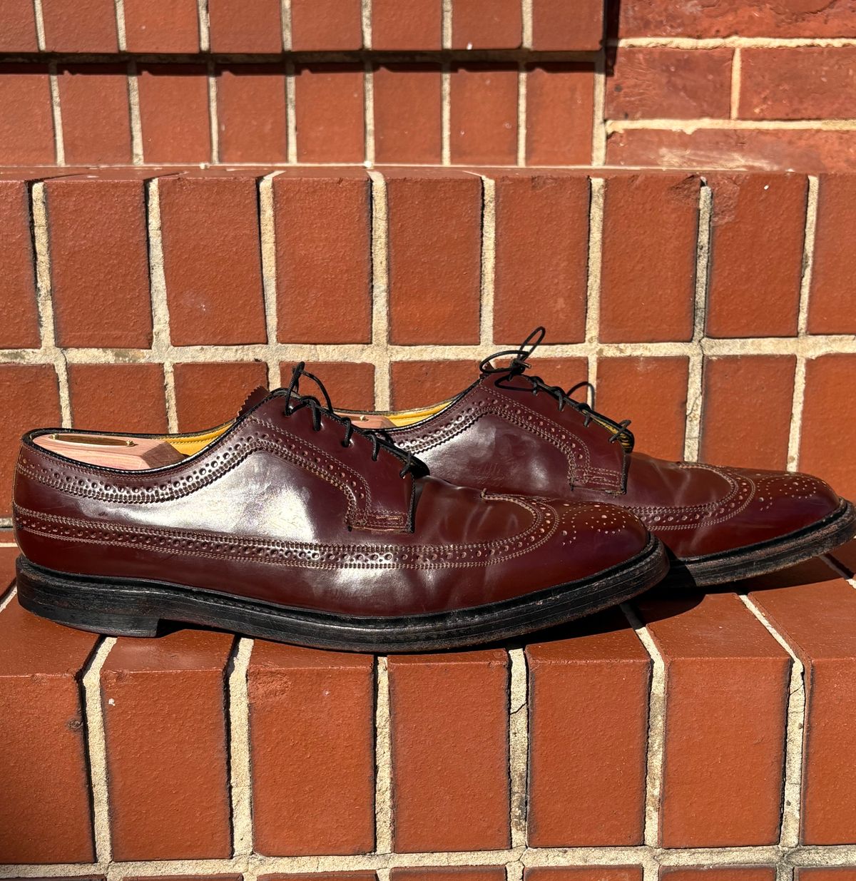 Photo by olorin on November 3, 2025 of the Florsheim Imperial Kenmoor 93605 in Horween Color 4 Shell Cordovan.