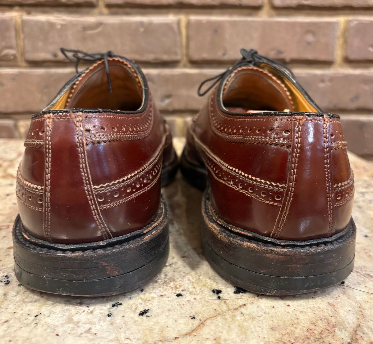 Photo by Shrimpy_grits on January 6, 2026 of the Florsheim Imperial Kenmoor 93605 in Horween Color 4 Shell Cordovan.