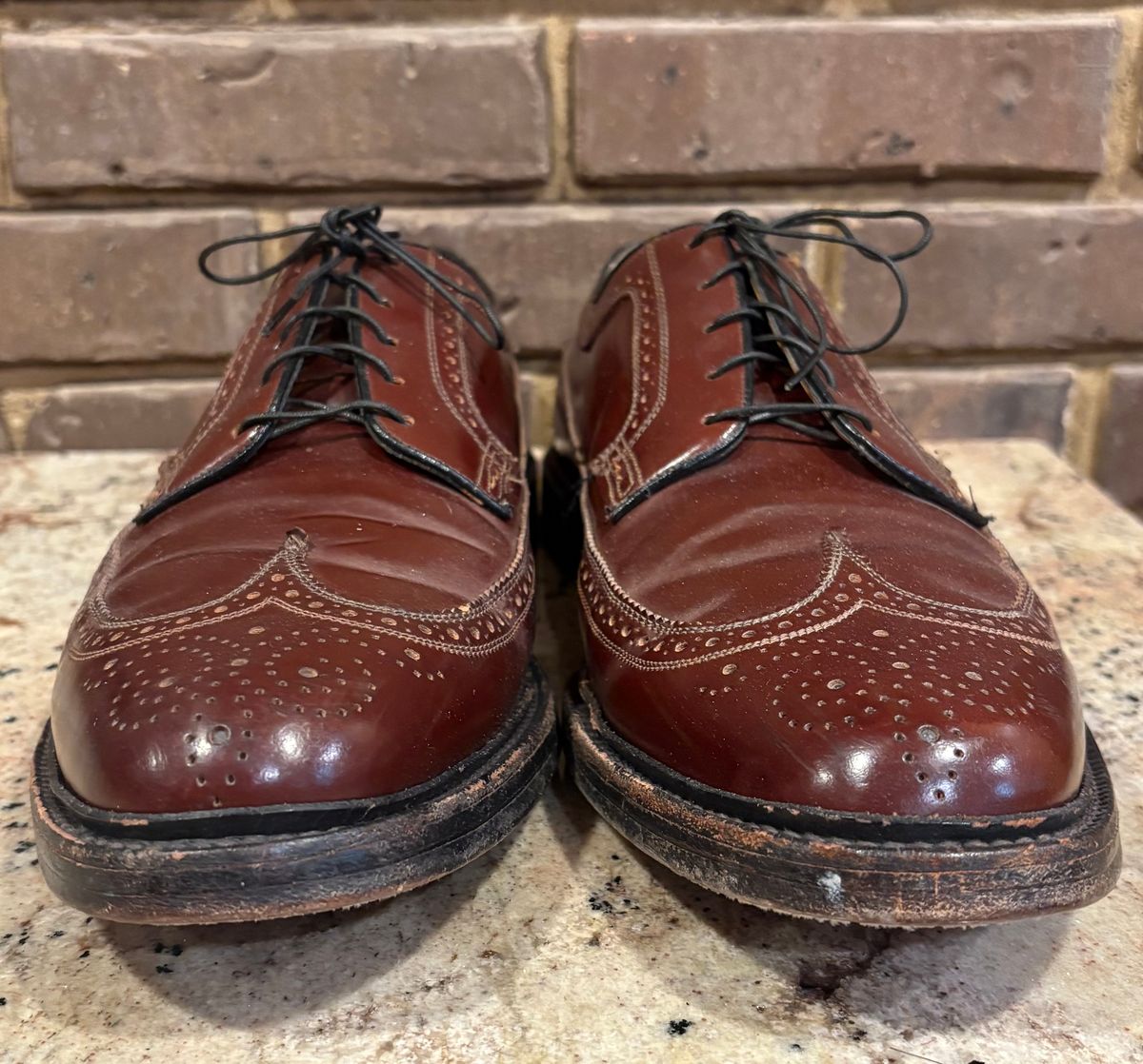 Photo by Shrimpy_grits on January 6, 2026 of the Florsheim Imperial Kenmoor 93605 in Horween Color 4 Shell Cordovan.