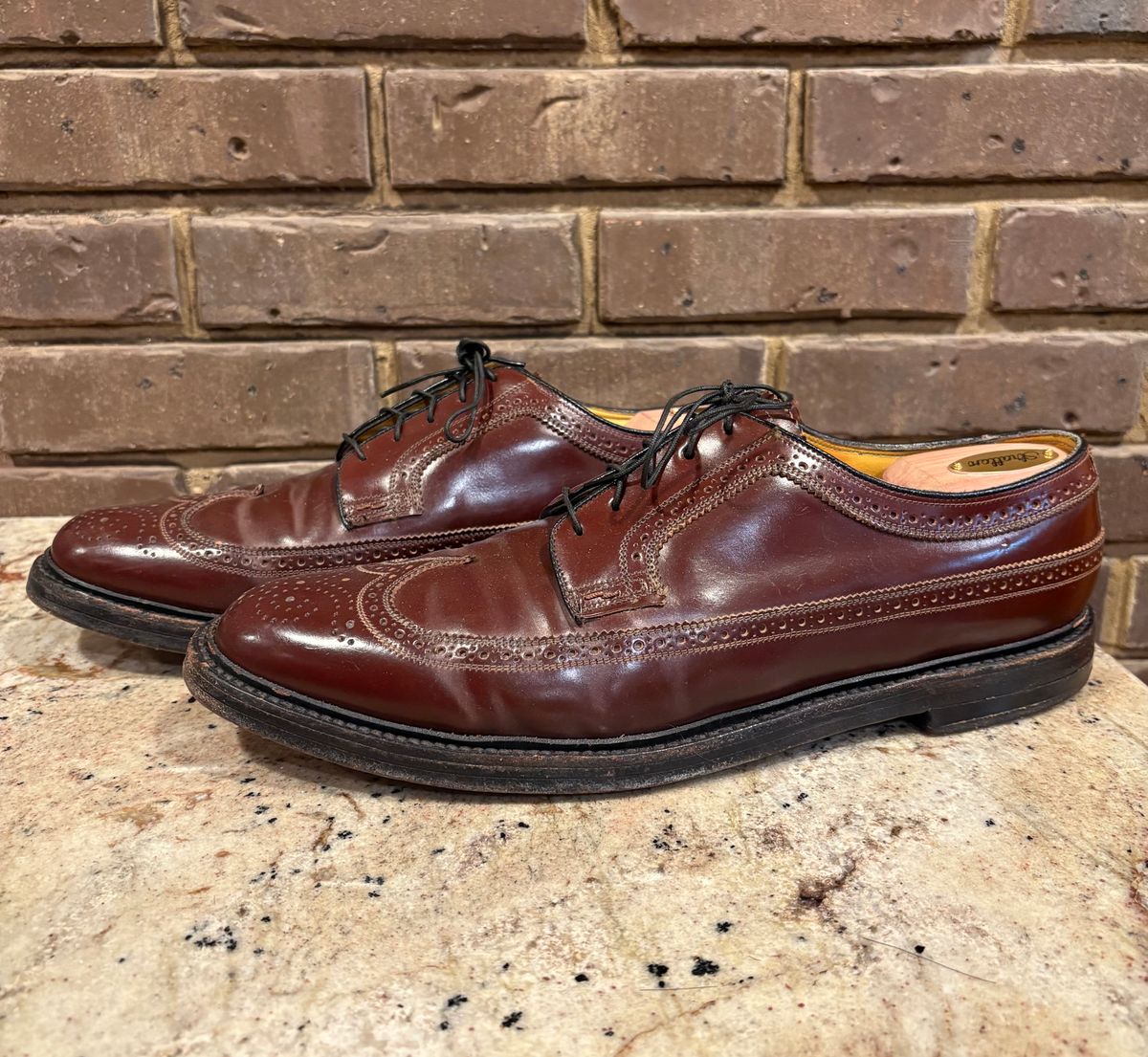 Photo by Shrimpy_grits on January 6, 2026 of the Florsheim Imperial Kenmoor 93605 in Horween Color 4 Shell Cordovan.