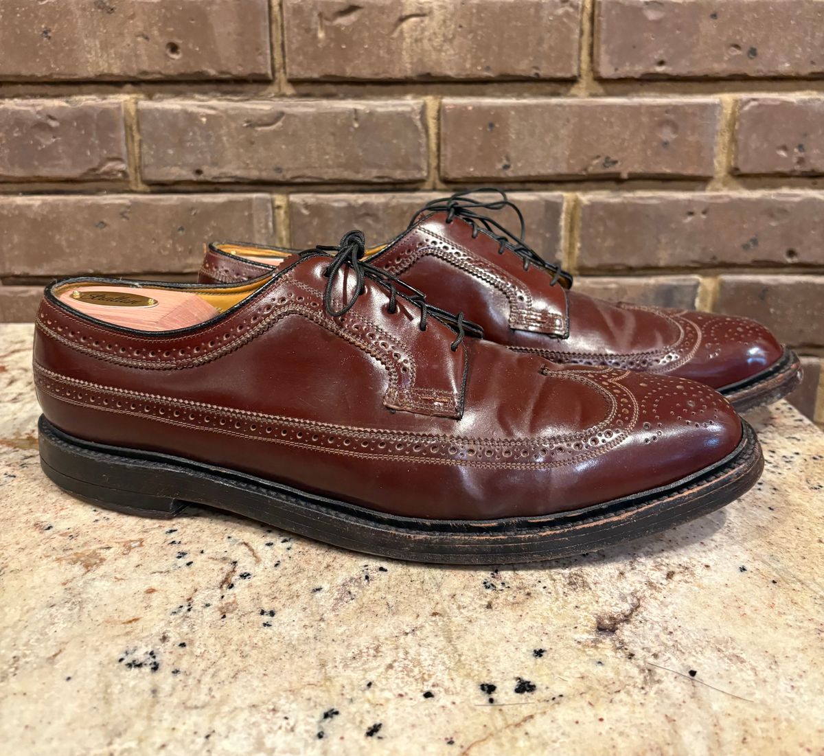 Photo by Shrimpy_grits on January 6, 2026 of the Florsheim Imperial Kenmoor 93605 in Horween Color 4 Shell Cordovan.