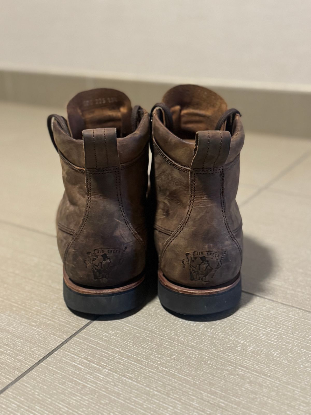 Photo by bnbun on December 6, 2025 of the Jim Green Meander - Moc-Toe in Bronco Full Grain.