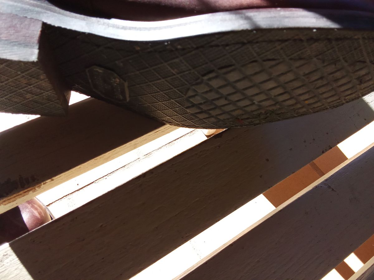 Photo by bacalhau on January 1, 2025 of the Sancho Boots Engineer in Seidel Chocolate Oil Tan Roughout.