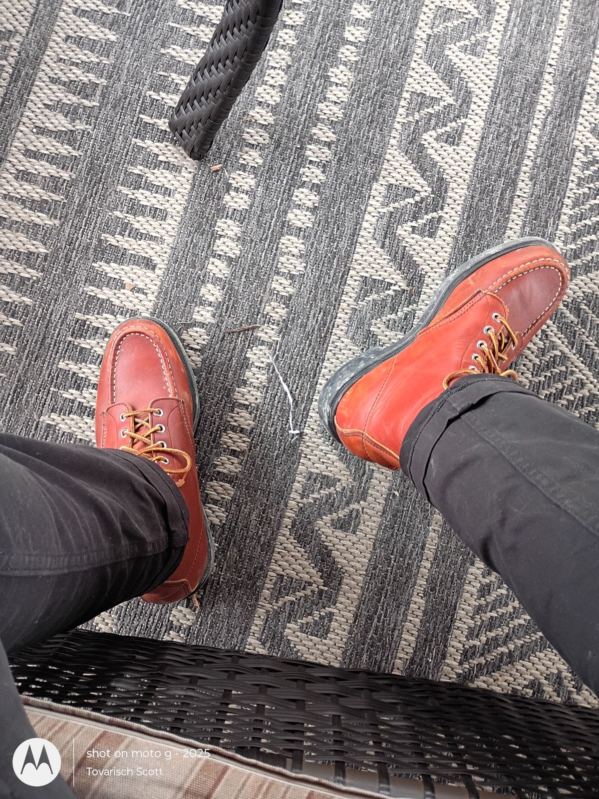 Photo by Tovarisch on March 11, 2026 of the Red Wing 404 in Copper Worksmith.