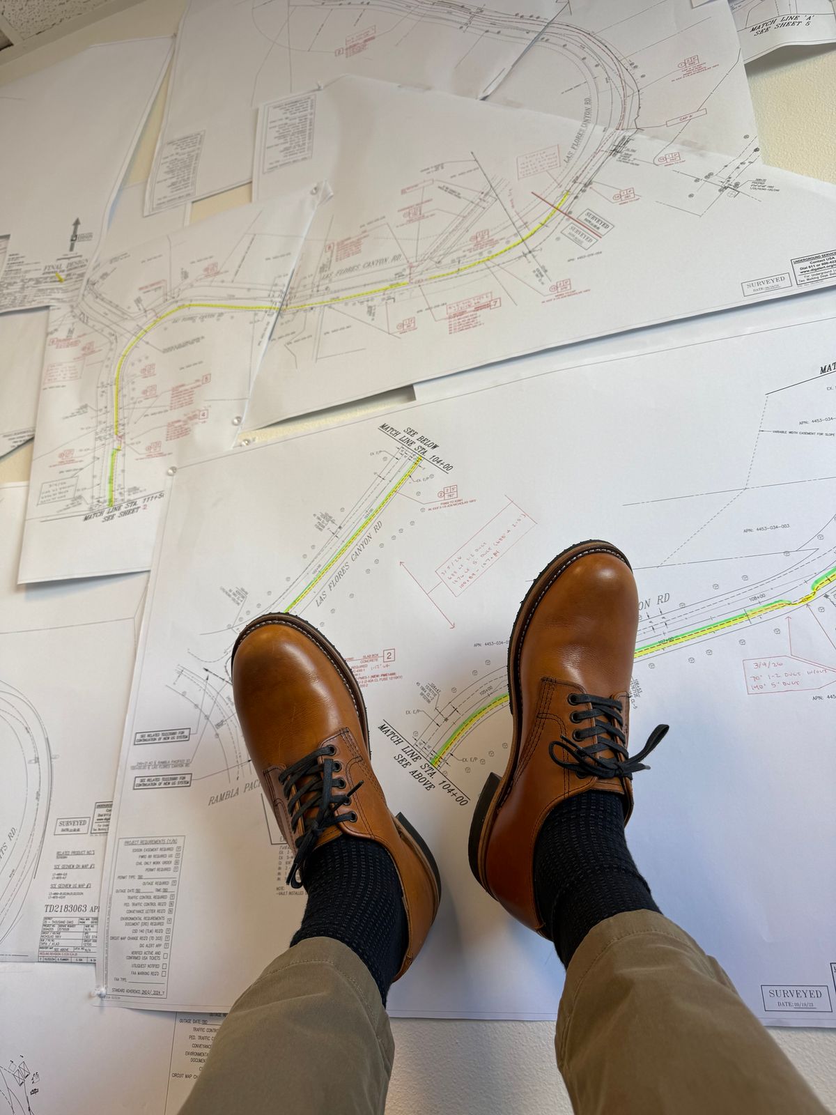 Photo by rb_sampson on March 11, 2026 of the Red Wing Beckman Oxford in S.B. Foot Chestnut Featherstone.