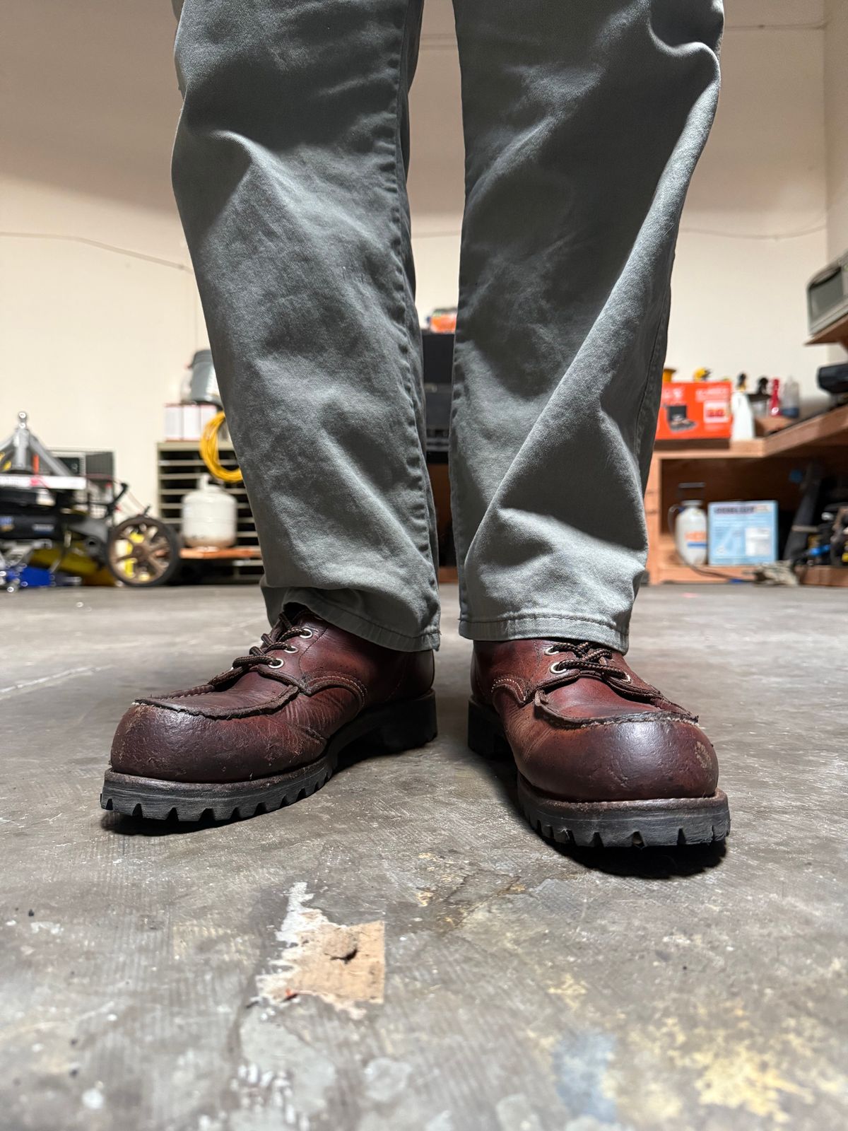 Photo by rb_sampson on February 20, 2025 of the Red Wing 6-Inch Classic Moc in S.B. Foot Briar Oil Slick.