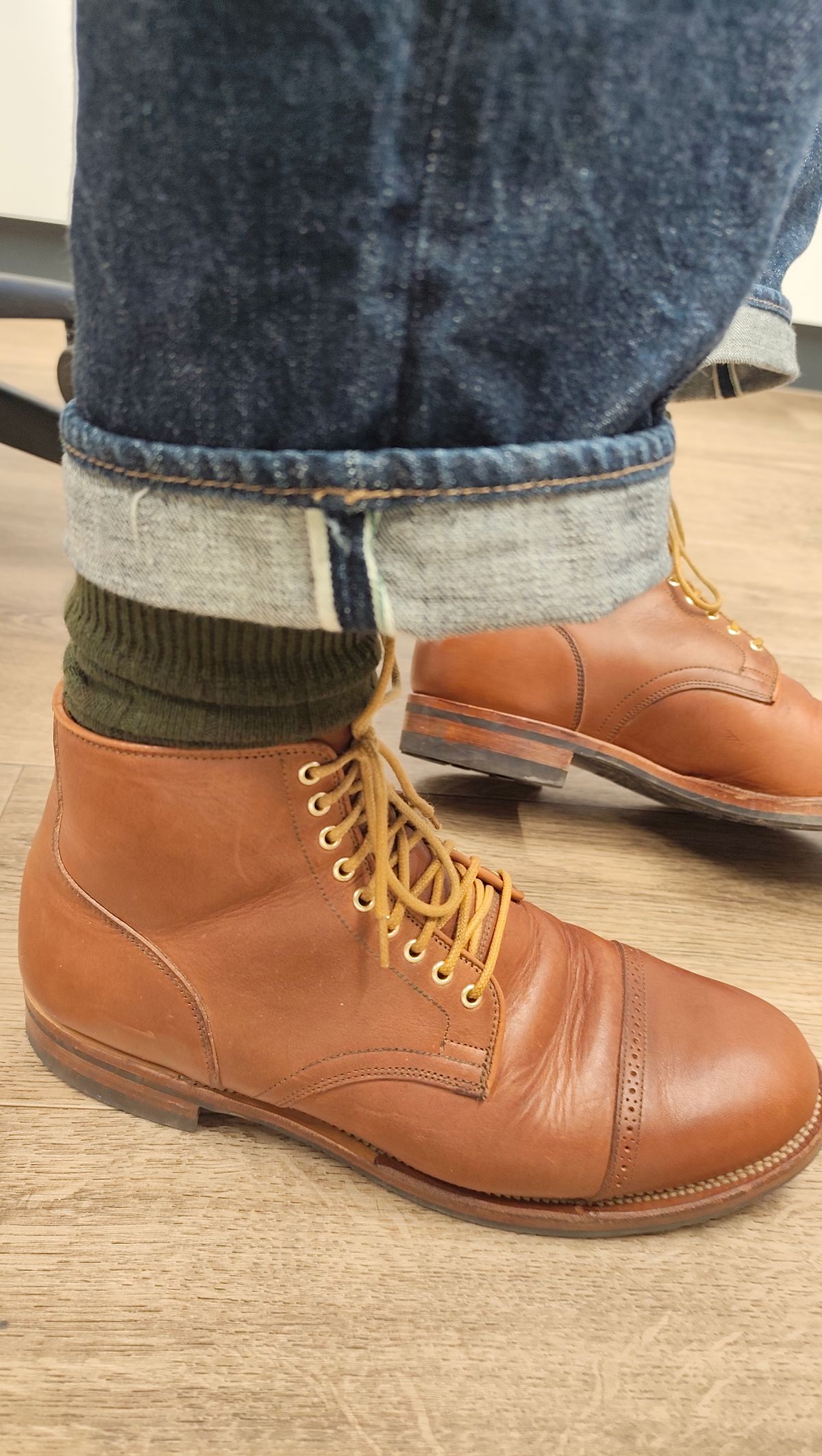 Photo by olgi on February 25, 2026 of the Viberg Service Boot BCT in Tempesti Elbamatt.