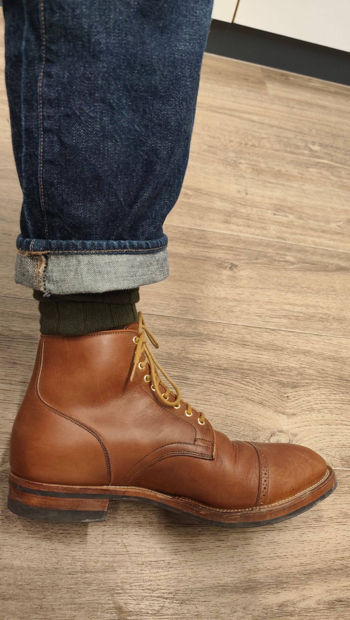 Photo by olgi on February 25, 2026 of the Viberg Service Boot BCT in Tempesti Elbamatt.