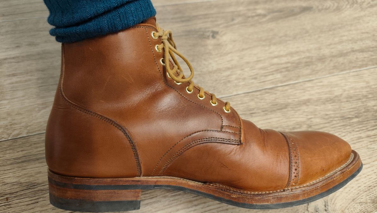 Photo by olgi on March 6, 2026 of the Viberg Service Boot BCT in Tempesti Elbamatt.