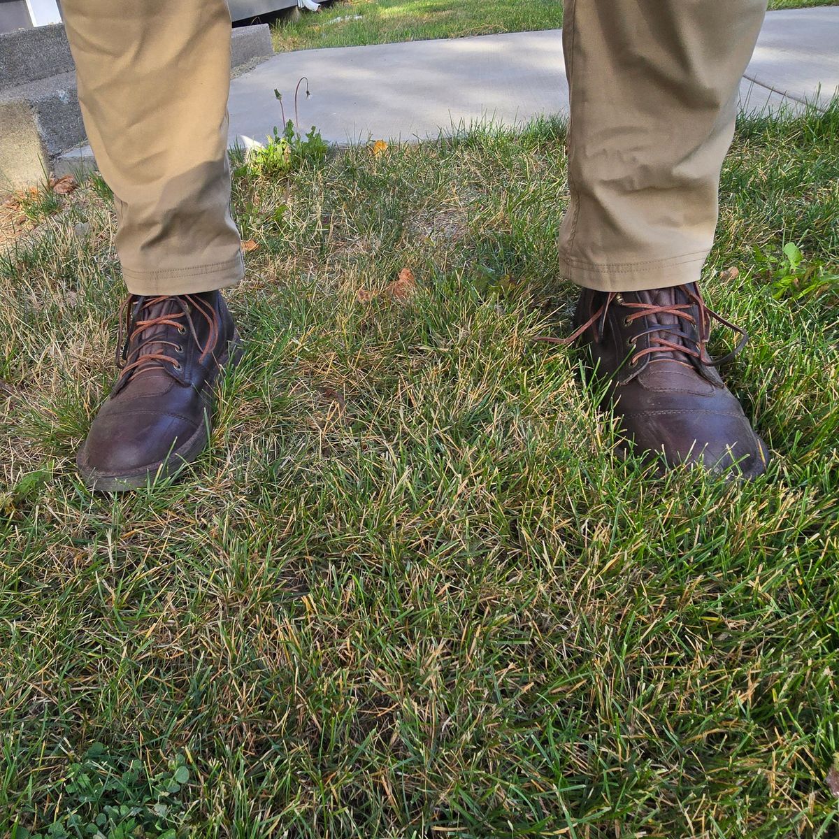 Photo by Elliot on October 3, 2024 of the Jim Green African Ranger in Brown Full Grain.