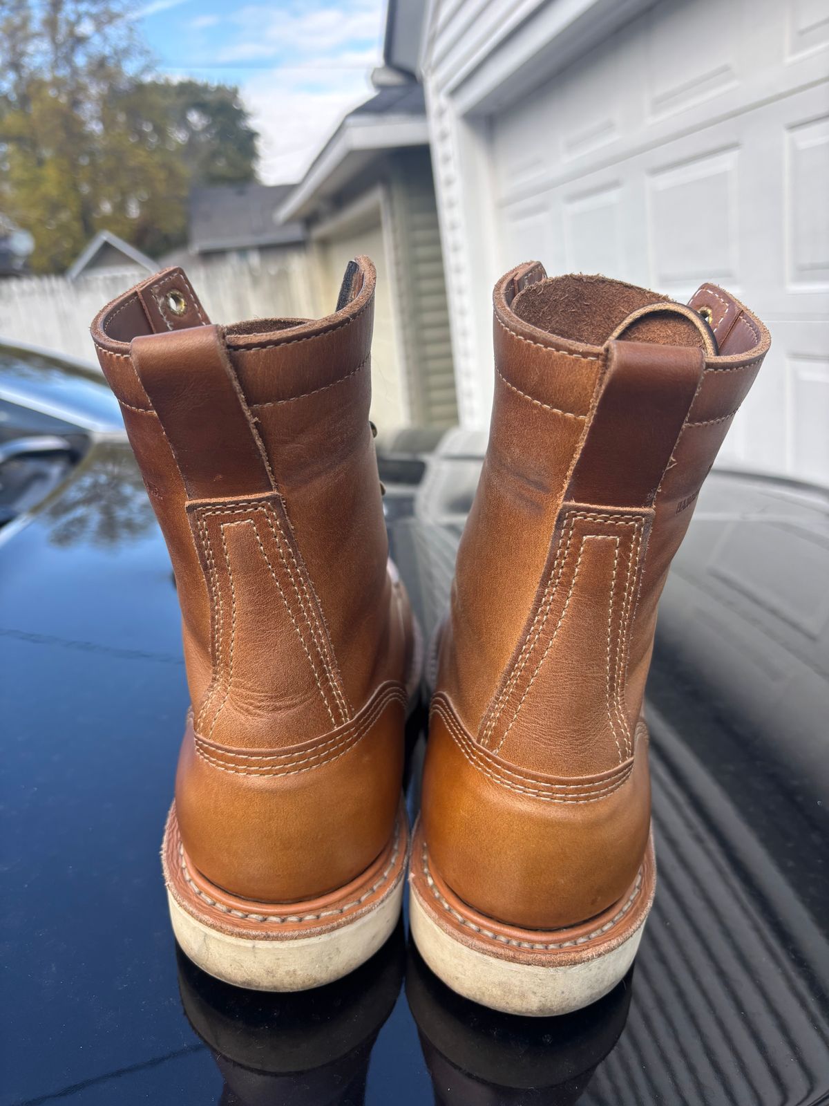 Photo by ZFitzGolf on November 1, 2025 of the White's Perry 8" Select in Seidel Natural Double Shot.