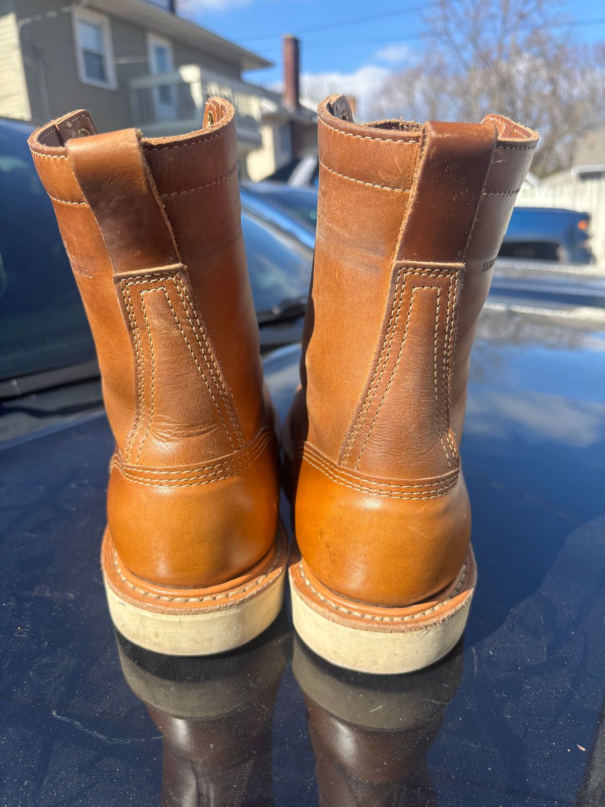 Photo by ZFitzGolf on March 1, 2026 of the White's Perry 8" Select in Seidel Natural Double Shot.