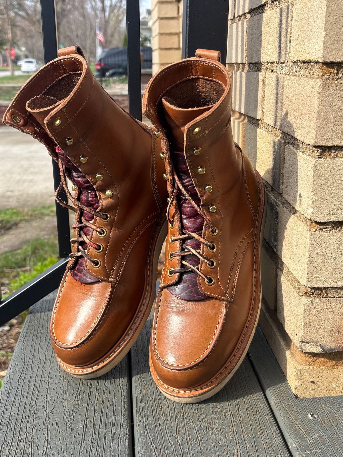 Photo by ZFitzGolf on April 2, 2026 of the White's Perry 8" Select in Seidel Natural Double Shot.